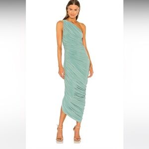 Diana Gown in Vintage Mint
Norma Kamali